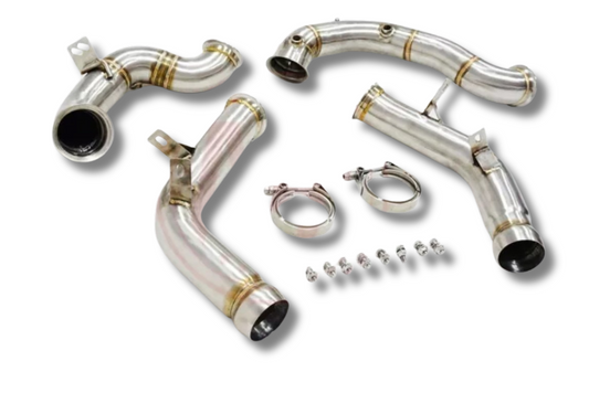 MERCEDES BENZ W213 M178 E63 AMG V8 2016+ 4.0T DECAT DOWNPIPE SET