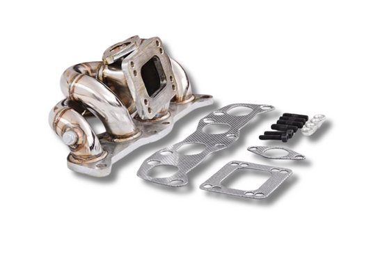 NISSAN 200SX CA18DET RAMHORN MANIFOLD IN STAINLESS STEEL