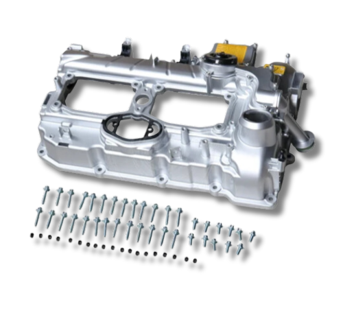 BMW FSERIES N20 2.0L  VALVE COVER IN ALL ALUMINIUM, WITH GASKET AND HARDWARE