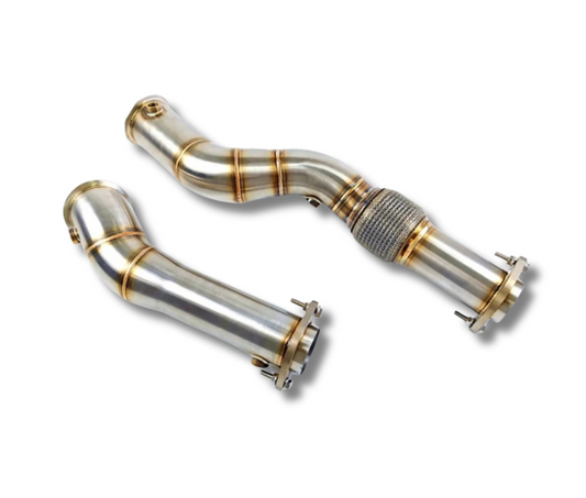 BMW S58 G80 M3 / G82 M4 & G87 M2 RACE 3.5INCH FATBOY DECAT DOWNPIPE SET